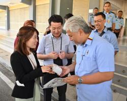 LAWATAN DELEGASI DARIPADA UNITED NATIONS ASIA AND FAR EAST INSTITUTE FOR THE PREVENTION OF CRIME AND THE TREATMENTS OF OFFENDERS ( UNAFEI) DAN UNITED NATIONS OFFICE ON DRUG AND CRIME (UNODC) DAN JABATAN PENJARA MALAYSIA