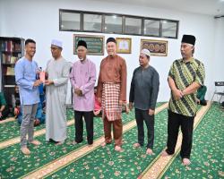 MAJLIS BERBUKA PUASA, SOLAT TERAWIH & SUMBANGAN ANAK-ANAK YATIM DI WISMA MBS  MAJLIS ANJURAN BADAN KEBAJIKAN ISLAM (BAKI) MBS