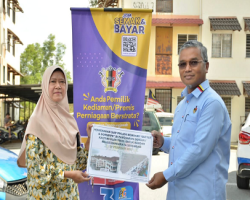 PROGRAM PENYERAHAN SIAP PROJEK PENYENGGARAAN KEPADA PERBADANAN PENGURUSAN (MC) RUMAH PANGSA KOS RENDAH TAMAN BUKIT BERLIAN A&B DAN C&D