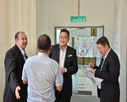 KUNJUNGAN HORMAT DARIPADA IJM LAND 