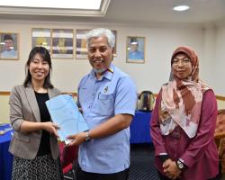 LAWATAN DELEGASI DARIPADA UNITED NATIONS ASIA AND FAR EAST INSTITUTE FOR THE PREVENTION OF CRIME AND THE TREATMENTS OF OFFENDERS ( UNAFEI) DAN UNITED NATIONS OFFICE ON DRUG AND CRIME (UNODC) DAN JABATAN PENJARA MALAYSIA