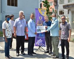 PROGRAM PENYERAHAN SIAP PROJEK PENYENGGARAAN KEPADA PERBADANAN PENGURUSAN (MC) RUMAH PANGSA KOS RENDAH TAMAN BUKIT BERLIAN A&B DAN C&D