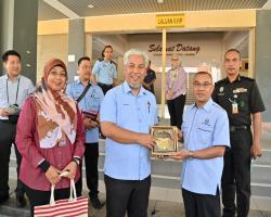 LAWATAN DELEGASI DARIPADA UNITED NATIONS ASIA AND FAR EAST INSTITUTE FOR THE PREVENTION OF CRIME AND THE TREATMENTS OF OFFENDERS ( UNAFEI) DAN UNITED NATIONS OFFICE ON DRUG AND CRIME (UNODC) DAN JABATAN PENJARA MALAYSIA