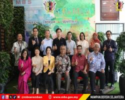 KUNJUNGAN HORMAT DELEGASI DARIPADA SHANGHAI PUDONG NEW AREA CIVIL AFFAIRS
