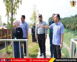 LAWATAN TURUN PADANG TUAN SETIAUSAHA KE TAMAN BUKIT SENAWANG PERDANA