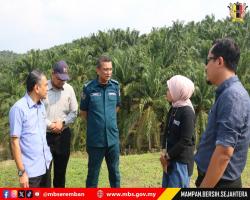 LAWATAN TURUN PADANG TUAN SETIAUSAHA KE TAMAN BUKIT SENAWANG PERDANA