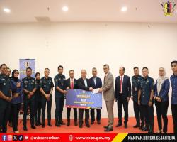 MAJLIS PENYAMPAIAN HADIAH PERTANDINGAN KIK 2024 PERINGKAT MBS