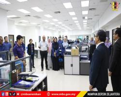 SESI WALK ABOUT TUAN SETIAUSAHA DI PEJABAT WISMA MBS