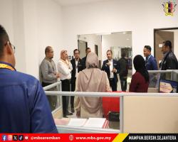 SESI WALK ABOUT TUAN SETIAUSAHA DI PEJABAT WISMA MBS