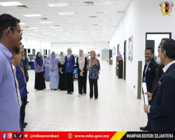 SESI WALK ABOUT TUAN SETIAUSAHA DI PEJABAT WISMA MBS