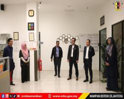 SESI WALK ABOUT TUAN SETIAUSAHA DI PEJABAT WISMA MBS