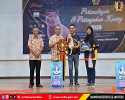 PERTANDINGAN & PERTUNJUKAN KUCING SEMPENA ULANG TAHUN KE-5 MAJLIS BANDARAYA SEREMBAN 2025