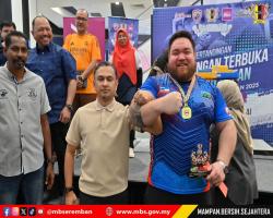 PERTANDINGAN GUSTI LENGAN TERBUKA JEMPUTAN ASEAN MAJLIS BANDARAYA SEREMBAN 2025