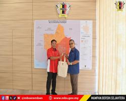 KUNJUNGAN HORMAT DARIPADA KEMAS NEGERI SEMBILAN