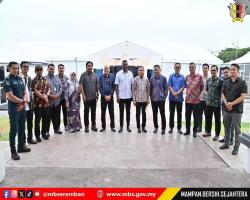 LAWATAN TUAN SETIAUSAHA KE DATARAN NILAI