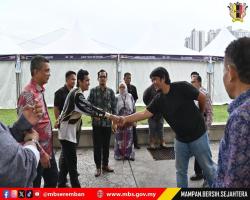 LAWATAN TUAN SETIAUSAHA KE DATARAN NILAI