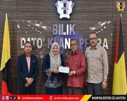 SESI PENYERAHAN SURAT KENAIKAN PANGKAT, PEMANGKUAN DAN KENAIKAN PANGKAT SECARA TIME-BASED (TBK1), MAJLIS BANDARAYA SEREMBAN