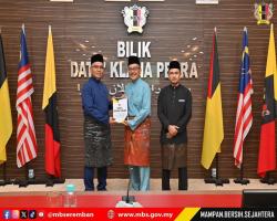 SESI PERJUMPAAN DATUK BANDAR KETIGA MAJLIS BANDARAYA SEREMBAN