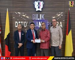 SESI PENYERAHAN SURAT KENAIKAN PANGKAT, PEMANGKUAN DAN KENAIKAN PANGKAT SECARA TIME-BASED (TBK1), MAJLIS BANDARAYA SEREMBAN