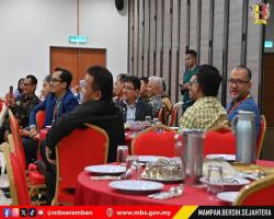 KUNJUNGAN HORMAT LAWATAN DELEGASI DARIPADA PASUKAN TENIS MEJA EKSEKUTIF SUMUT, INDONESIA