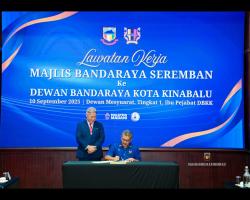 LAWATAN KERJA TEKNIKAL MAJLIS BANDARAYA SEREMBAN KE DEWAN BANDARAYA KOTA KINABALU, SABAH