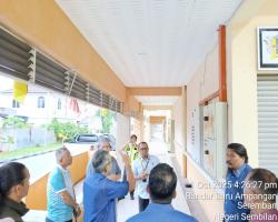 DATUK BANDAR TINJAU KEMUDAHAN BENTENG AMPANGAN DAN PROJEK DEWAN KOMUNITI AMPANGAN