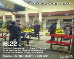 DATUK BANDAR TINJAU KEMUDAHAN BENTENG AMPANGAN DAN PROJEK DEWAN KOMUNITI AMPANGAN