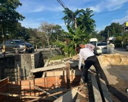 DATUK BANDAR TURUN KE LOKASI BANJIR KG. BARU RAHANG