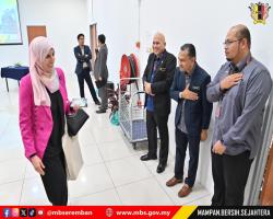 LAWATAN DELEGASI PESERTA KURSUS MALAYSIAN TECHNICAL COOPERATION PROGRAMME (MTCP) KE MBS