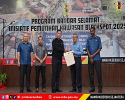 TOWNHALL PROGRAM BANDAR SELAMAT-INISIATIF PEMUTIHAN KAWASAN BLACKSPOT 2025 BERSAMA KOMUNITI SETEMPAT
