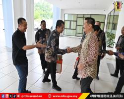 KUNJUNGAN HORMAT MAJLIS PERBANDARAN BATU PAHAT KE MAJLIS BANDARAYA SEREMBAN