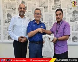 LAWATAN KETUA SETIAUSAHA KEMENTERIAN BELIA DAN SUKAN KE PROJEK MENAIK TARAF STADIUM HOKI TAN SRI DATO’ HAJI MOHD SAID, SEREMBAN 2, NEGERI SEMBILAN