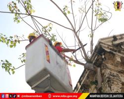 OPERASI PEMBERSIHAN DI PUSAT BANDAR SEREMBAN