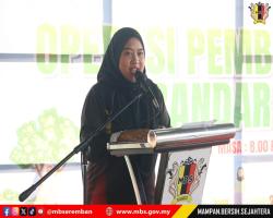 OPERASI PEMBERSIHAN DI PUSAT BANDAR SEREMBAN