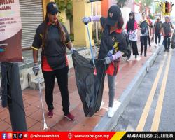 OPERASI PEMBERSIHAN DI PUSAT BANDAR SEREMBAN