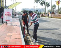 OPERASI PEMBERSIHAN DI PUSAT BANDAR SEREMBAN