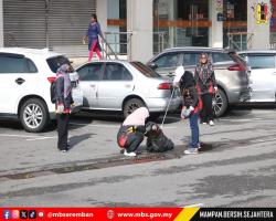 OPERASI PEMBERSIHAN DI PUSAT BANDAR SEREMBAN