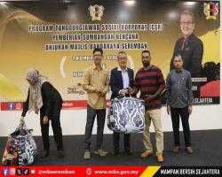 PROGRAM TANGGUNGJAWAB SOSIAL (CSR) PEMBERIAN SUMBANGAN BENCANA ANJURAN MAJLIS BANDARAYA SEREMBAN