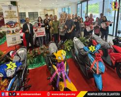 MAJLIS PENYAMPAIAN HADIAH KEMPEN CABUTAN BERTUAH KEPADA PEMBAYAR SECARA ATAS TALIAN DENGAN BAYARAN PENUH CUKAI TAKSIRAN SEHINGGA 31 DISEMBER 2026