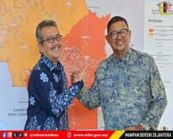 KUNJUNGAN HORMAT MARA CORPORATION KEPADA YBHG. DATUK BANDAR MAJLIS BANDARAYA SEREMBAN