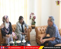 KUNJUNGAN HORMAT WAKIL KEDUTAAN NETHERLAND DI MALAYSIA