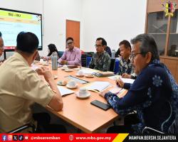 KUNJUNGAN HORMAT YB TUAN YAP YEW WENG, ADUN MAMBAU KEPADA YBHG. DATUK  BANDAR MAJLIS BANDARAYA SEREMBAN