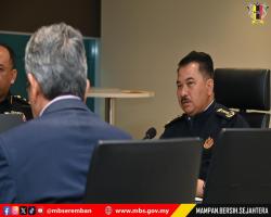 KUNJUNGAN HORMAT YBHG. DATUK BANDAR MAJLIS BANDARAYA SEREMBAN KEPADA PENGARAH KANAN PENGUATKUASA JABATAN PENGANGKUTAN JALAN MALAYSIA