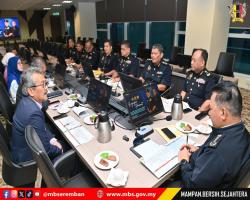 KUNJUNGAN HORMAT YBHG. DATUK BANDAR MAJLIS BANDARAYA SEREMBAN KEPADA PENGARAH KANAN PENGUATKUASA JABATAN PENGANGKUTAN JALAN MALAYSIA