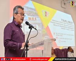 MAJLIS PENYERAHAN SURAT LANTIKAN PENGANJURAN BAZAR RAMADAN DALAM KAWASAN MAJLIS BANDARAYA SEREMBAN