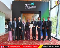 MBS TERIMA ANUGERAH PINNACLE DI MAJLIS GEOINNOVATION MALAYSIA 2025
