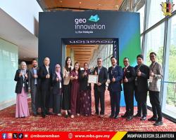MBS TERIMA ANUGERAH PINNACLE DI MAJLIS GEOINNOVATION MALAYSIA 2025
