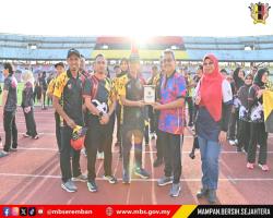 MBS JUARA KESELURUHAN BUAT KALI KE-3 KEJOHANAN OLAHRAGA PIHAK BERKUASA TEMPATAN NEGERI SEMBILAN
