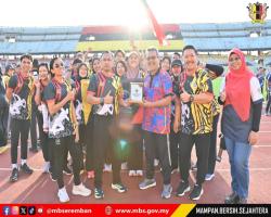 MBS JUARA KESELURUHAN BUAT KALI KE-3 KEJOHANAN OLAHRAGA PIHAK BERKUASA TEMPATAN NEGERI SEMBILAN