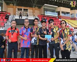 MBS JUARA KESELURUHAN BUAT KALI KE-3 KEJOHANAN OLAHRAGA PIHAK BERKUASA TEMPATAN NEGERI SEMBILAN